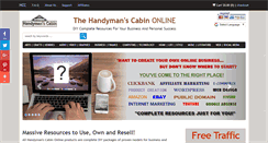 Desktop Screenshot of handymancabin.com